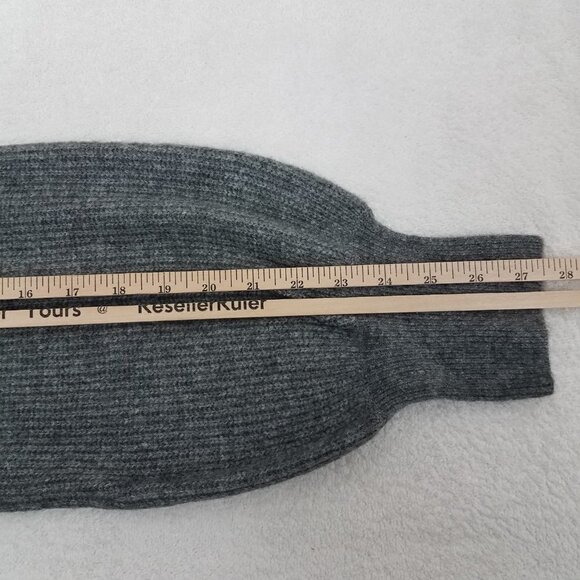 NEW Nordstrom Halogen Plus XL Ribbed Knit Pullover Sweater in Gray Dark Heather - Picture 12 of 12